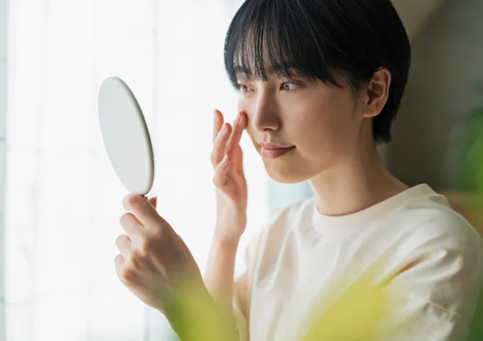 顔貌や表情の変化